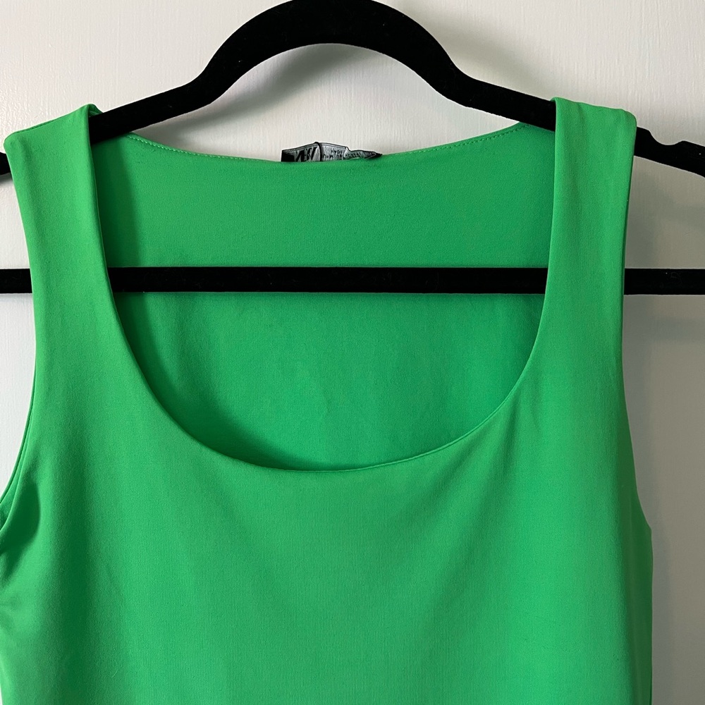 Zara Green Fitted Tank Top
Chest 31” with lots of stretch
Gorgeous! - Picture 4 of 6